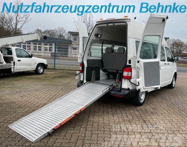 Volkswagen T5 L2H2 Kombi/8 Sitze/ AC/ AMF Rollstuhlrampe Mini autobuze