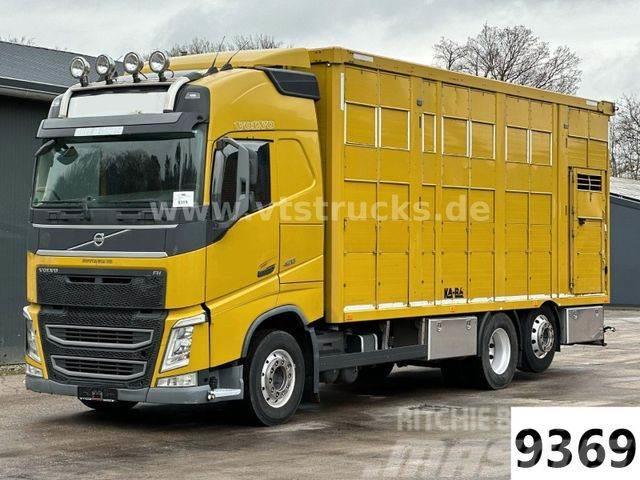 Volvo FH 420 6x2 KA-BA 3Stock Camioane transport animale