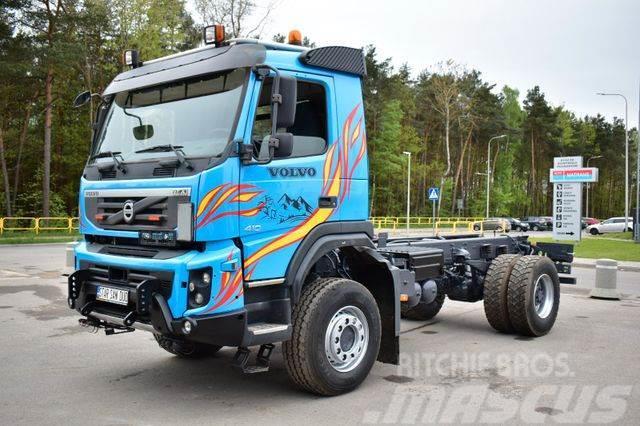 Volvo FMX 410 4x4 CHASSIS EURO 5 OFFRAOD CAMPER Camion cabina sasiu
