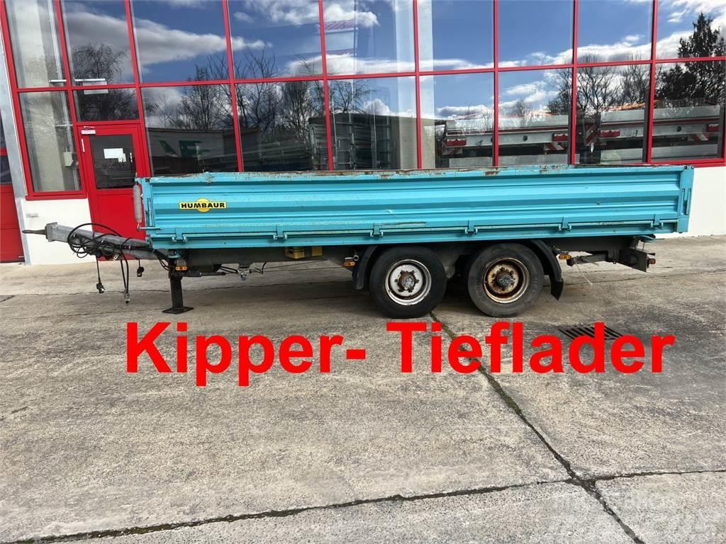 Humbaur HTK 10 50 24 Tandem Kipper- Tieflader Remorci basculante