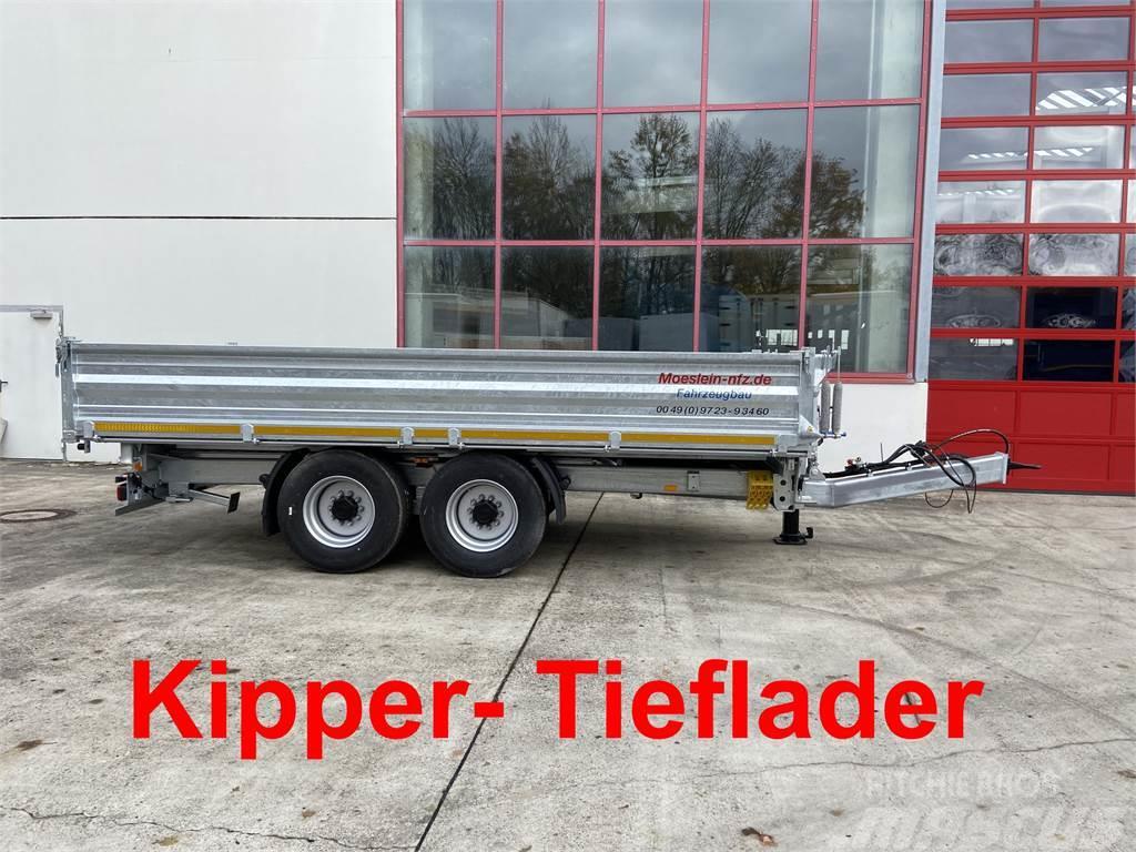 Möslein TTD 14 5,70 m 14 t Tandem- Kipper Tieflader 5,70 Remorci basculante