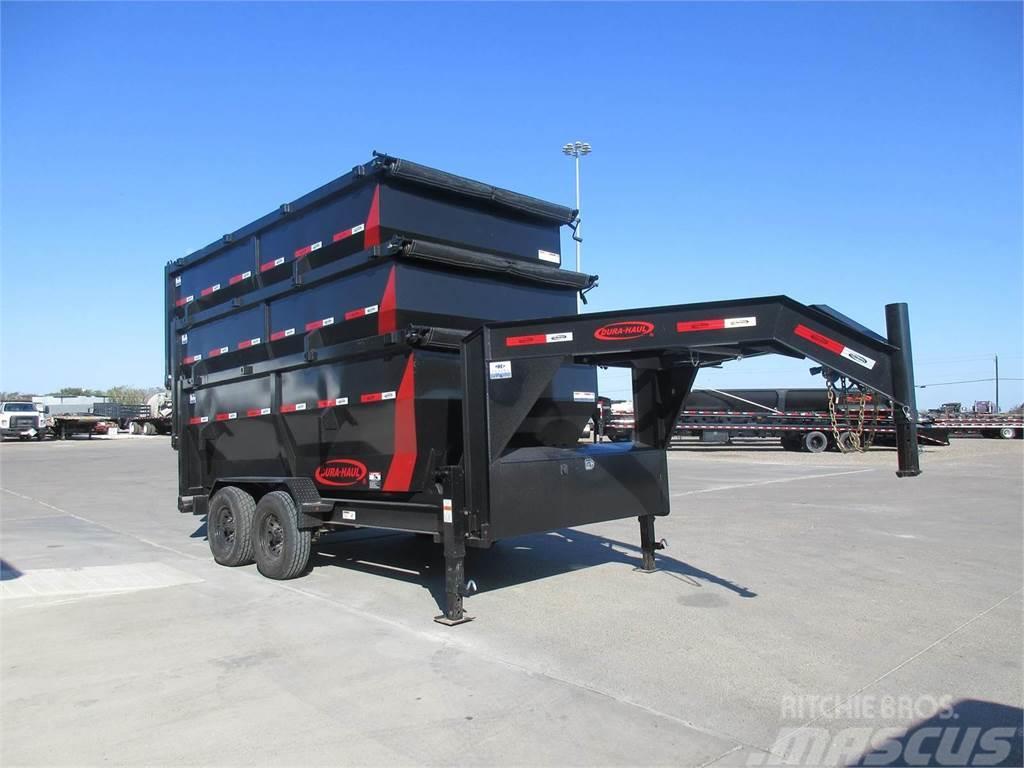  DURA HAUL GOOSENECK ROLL OFF TRAILER WITH 3 BOXES Remorci cu incarcator