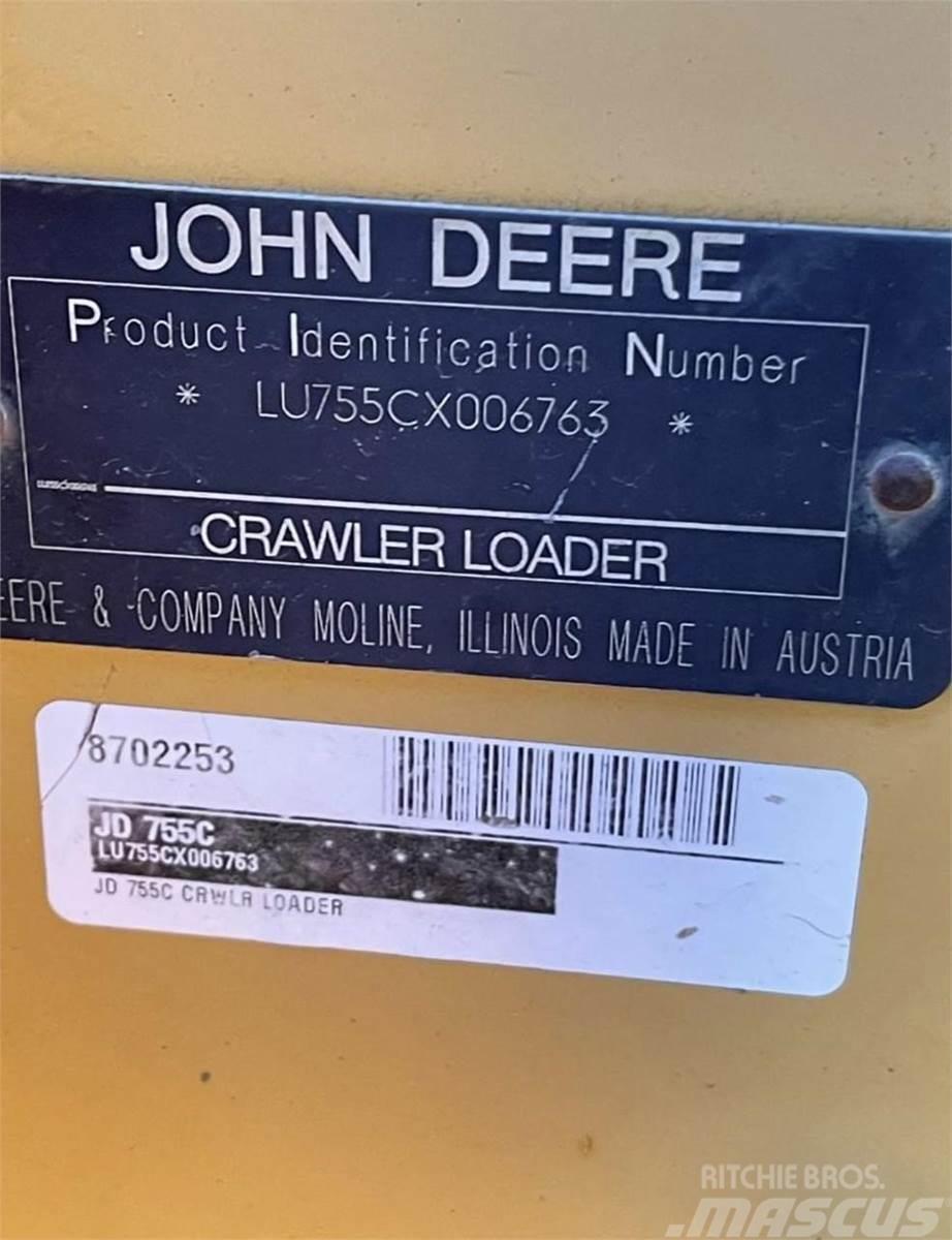 John Deere 755C Încarcatoare cu excavator
