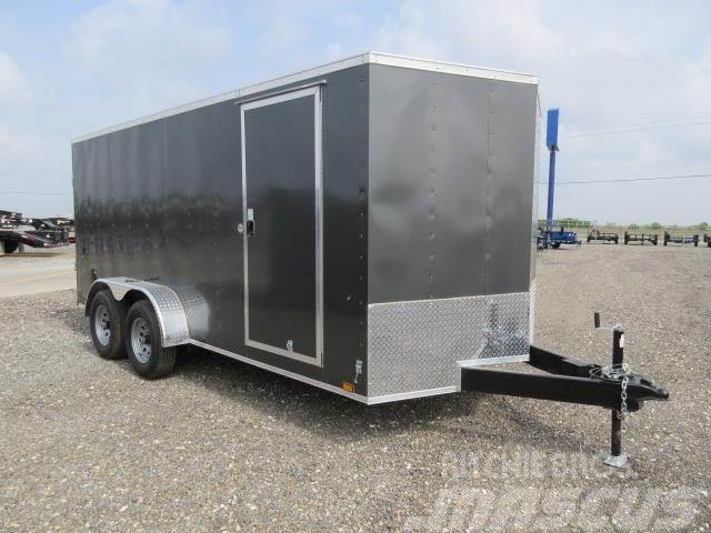 Pace American 7'X16' ENCLOSED TRAILER WITH REAR RAMP DO Remorci utilitare