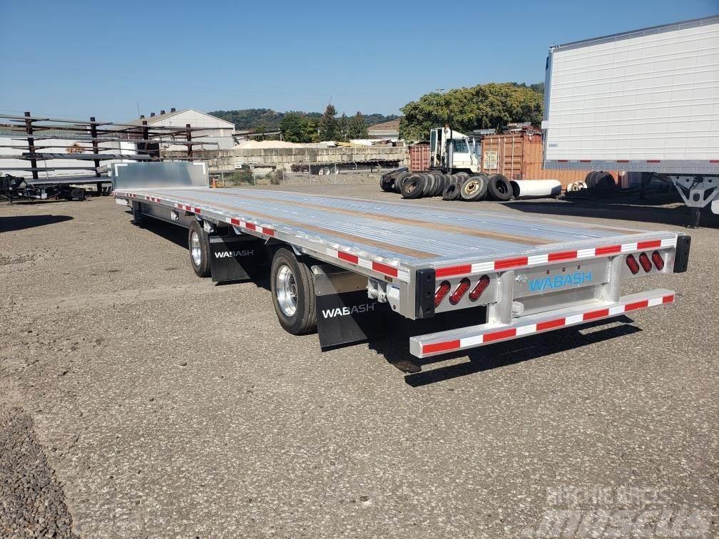 Wabash ALUMINUM DROPDECK WITH 17.5 TIRES Flatbed/Dropside semi-trailers