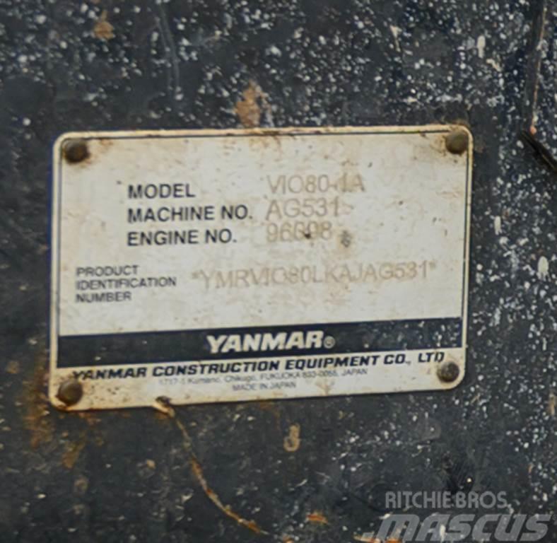 Yanmar VIO80 Mini excavatoare < 7t