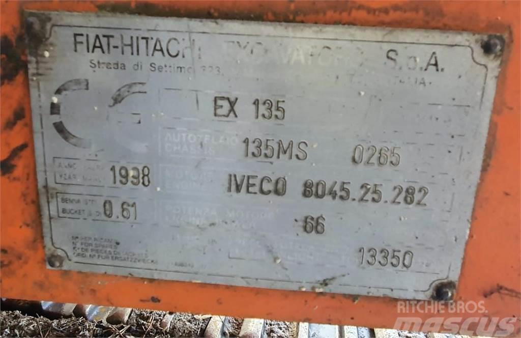 Fiat-Hitachi EX 135 + engcon ja kauha Excavatoare pe senile