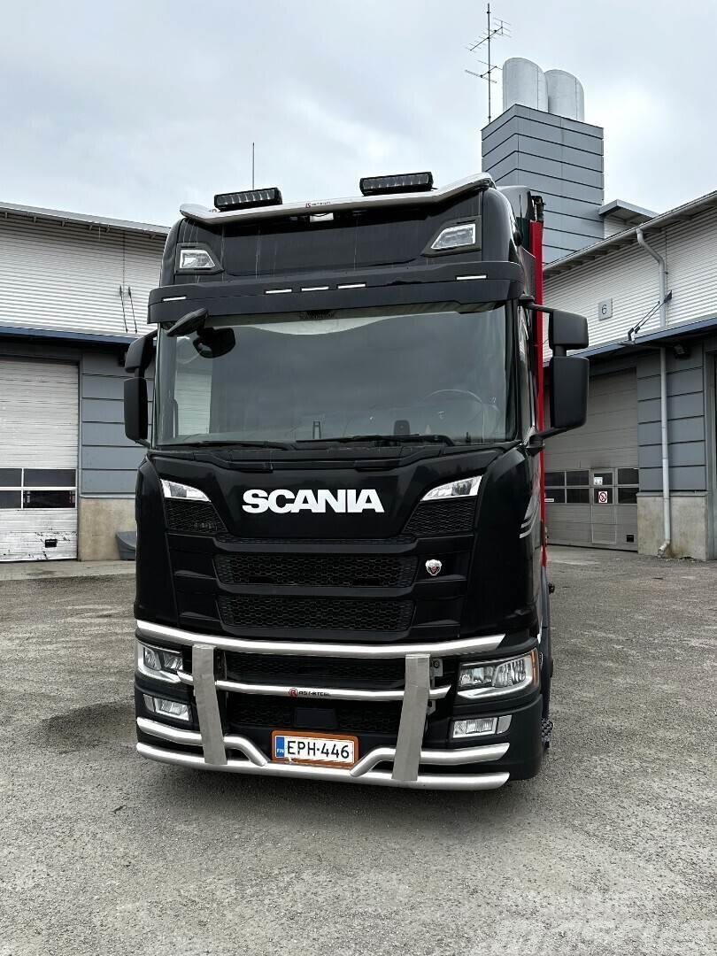 Scania R500 6x2 Camion cu prelata