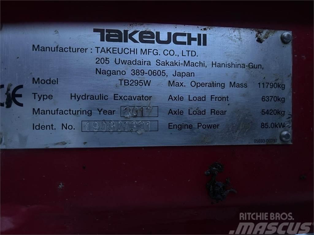 Takeuchi TB295 W Excavatoare cu roti