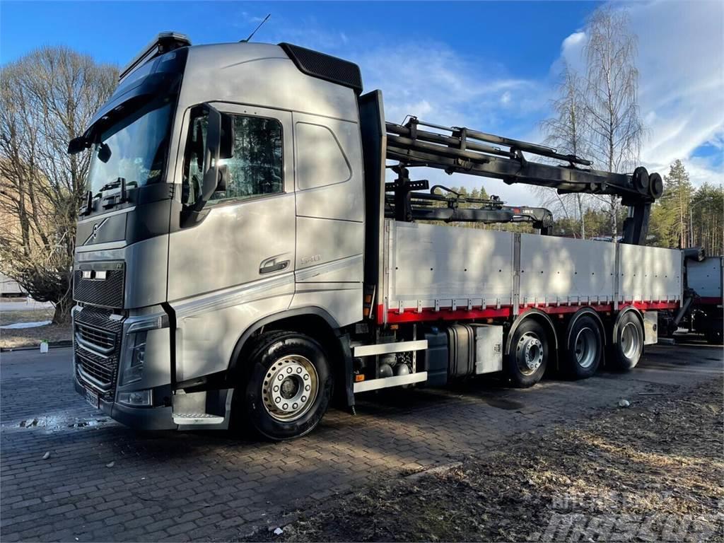 Volvo FH13 540 8x4 Camioane platforma/prelata