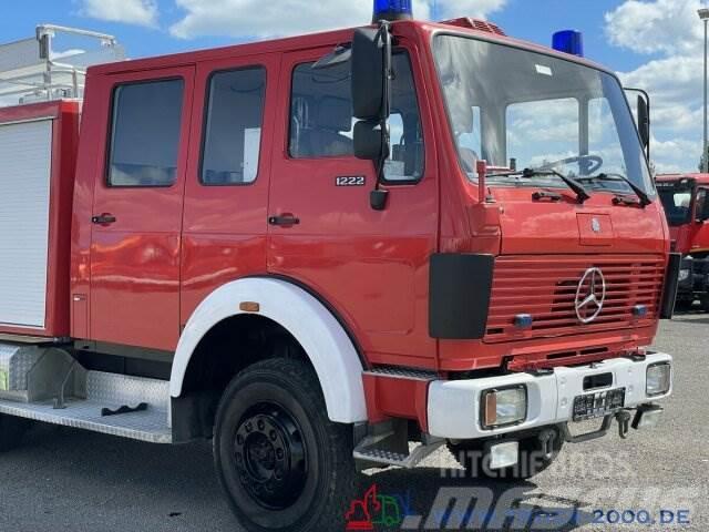 Mercedes-Benz LK 1222 4x4 Ziegler Feuerwehr 1620 L. Tank+Pumpe Autocamioane