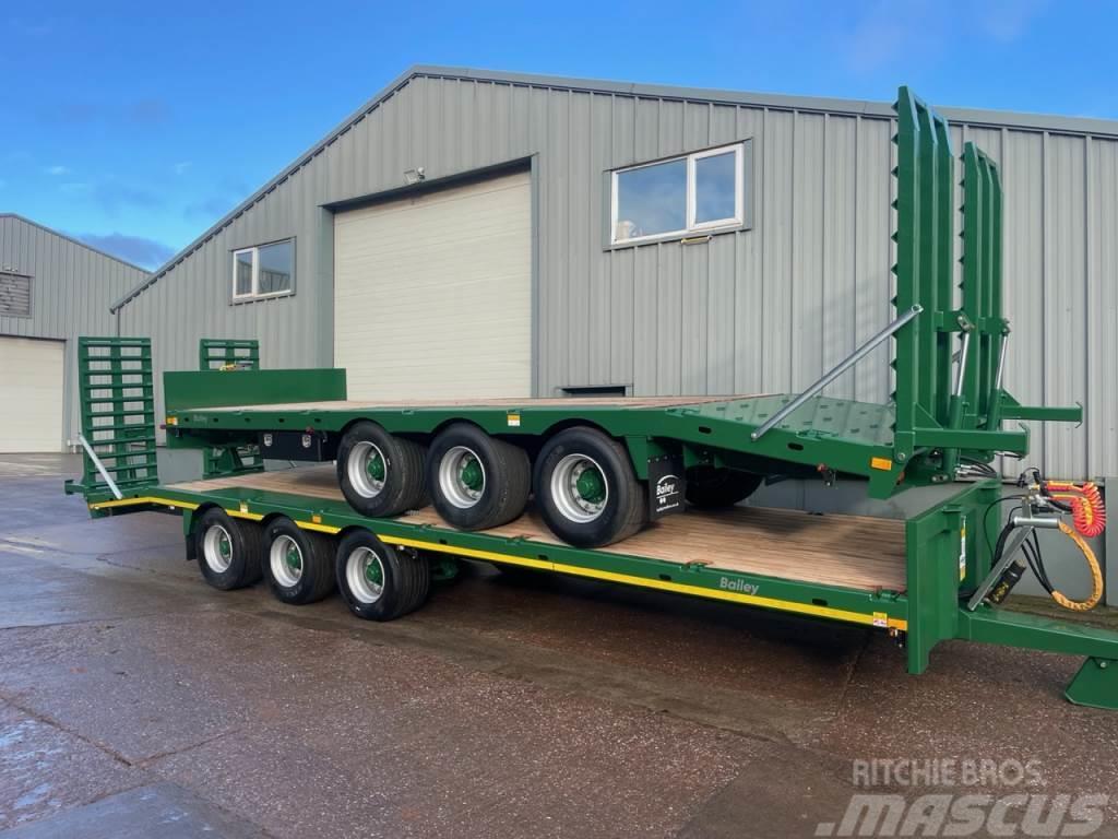 Bailey 20 Ton Tri-Axle Low loader trailer Remorci cu scop general
