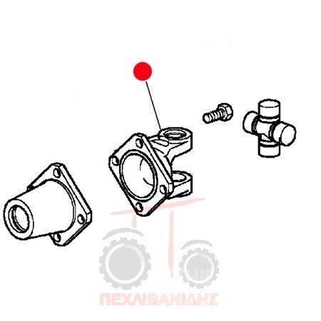 Agco spare part - transmission - u-joint Transmisie