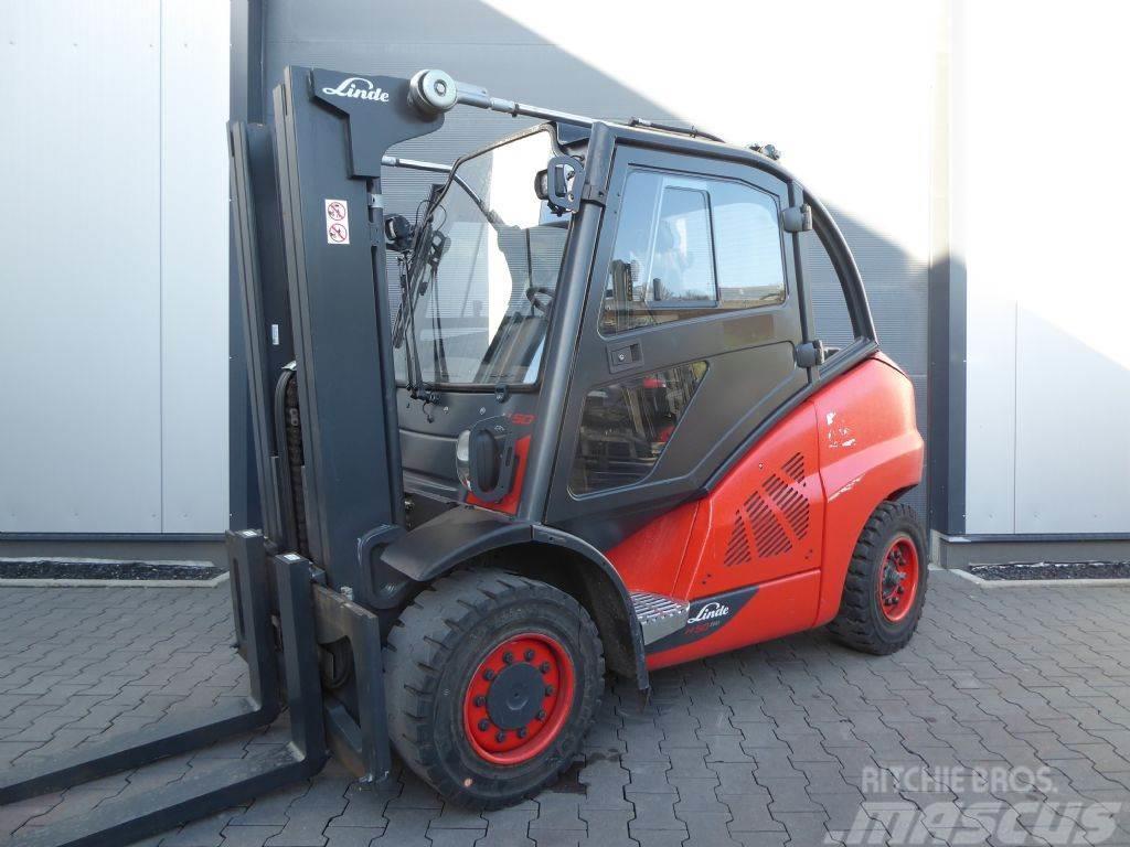 Linde H50D-02 Containerversion Stivuitor diesel