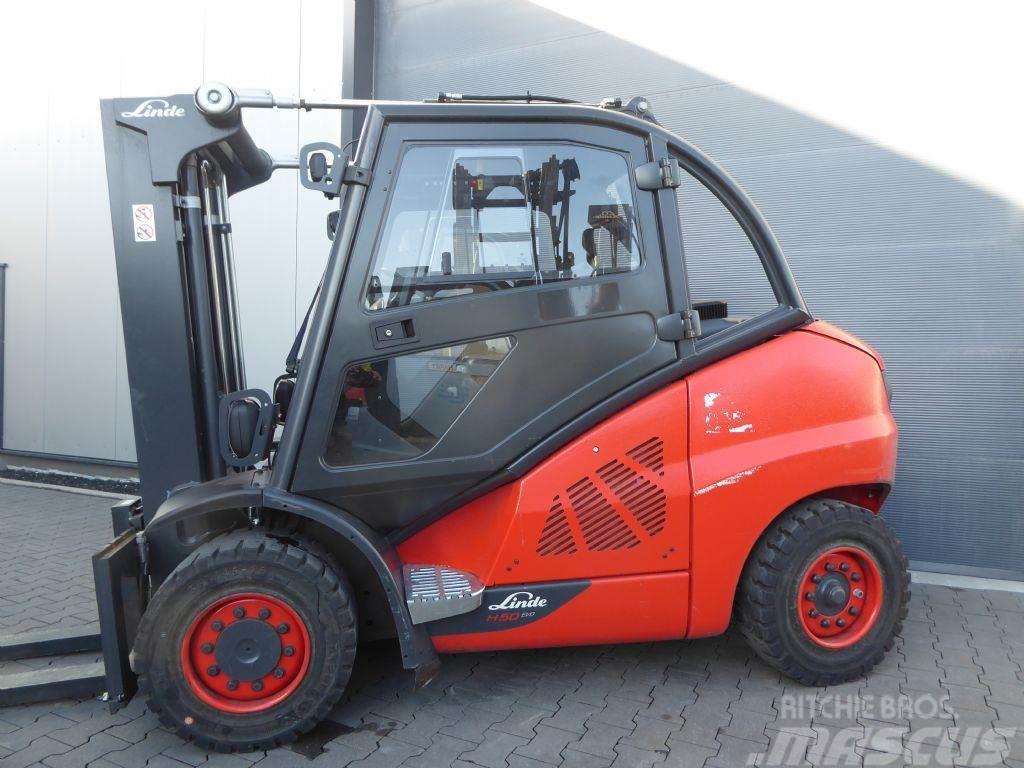 Linde H50D-02 Containerversion Stivuitor diesel