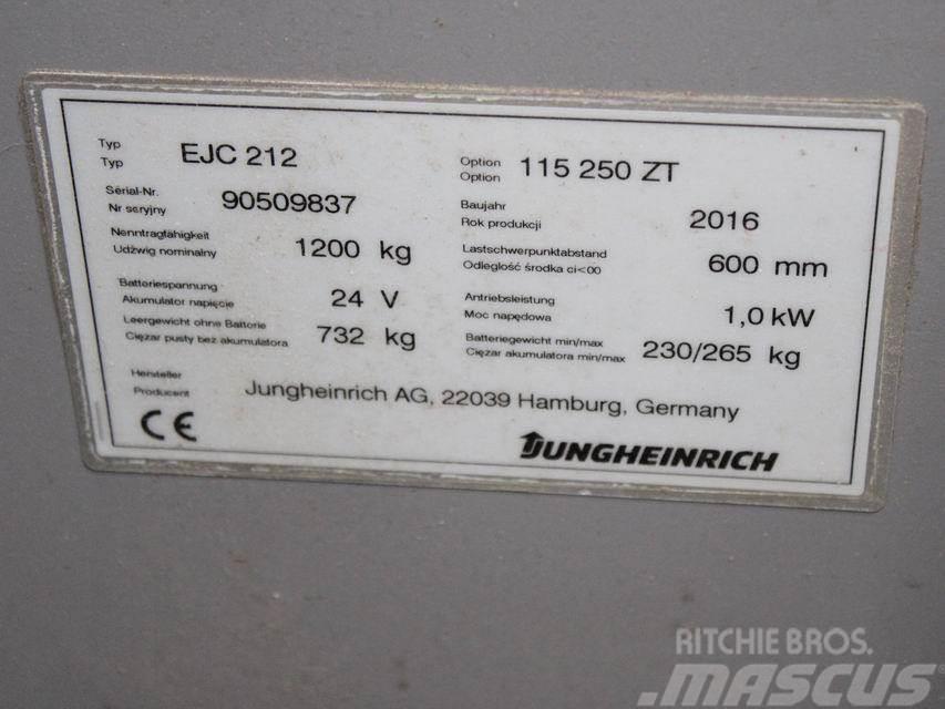 Jungheinrich EJC 212 115-57 250ZT Transpaleta manuala