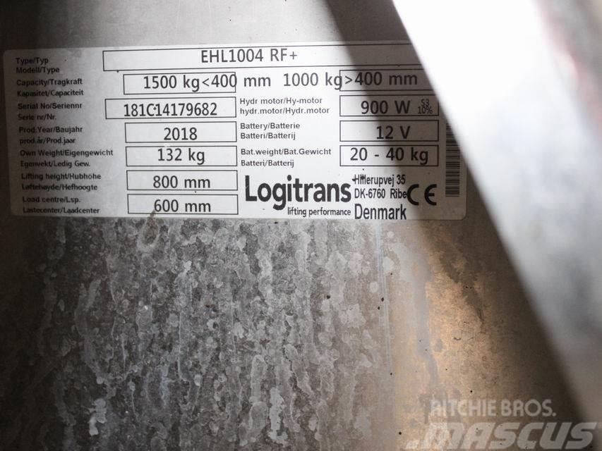 Logitrans EHL 1004 RF-Plus Transpaleta manuala