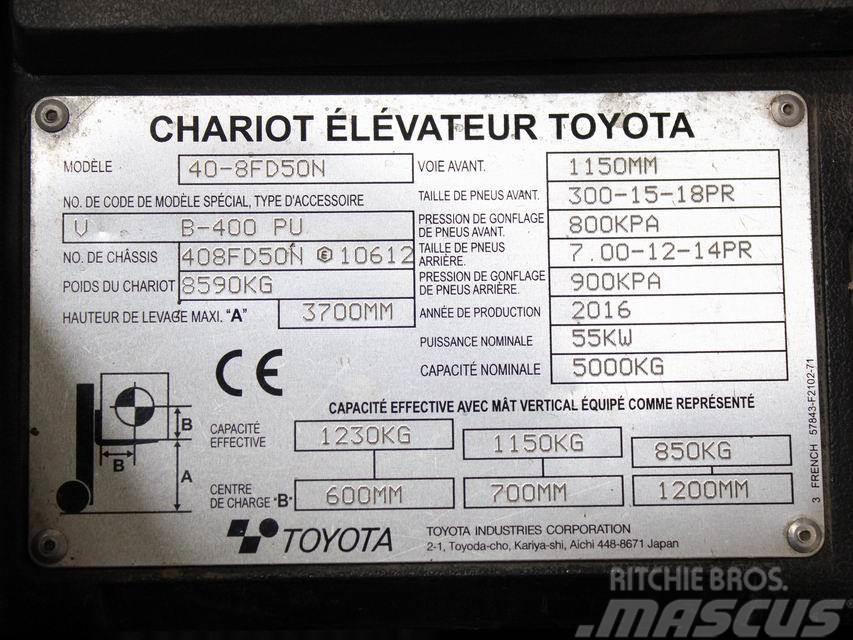 Toyota 40-8 FD 50 N Stivuitor diesel