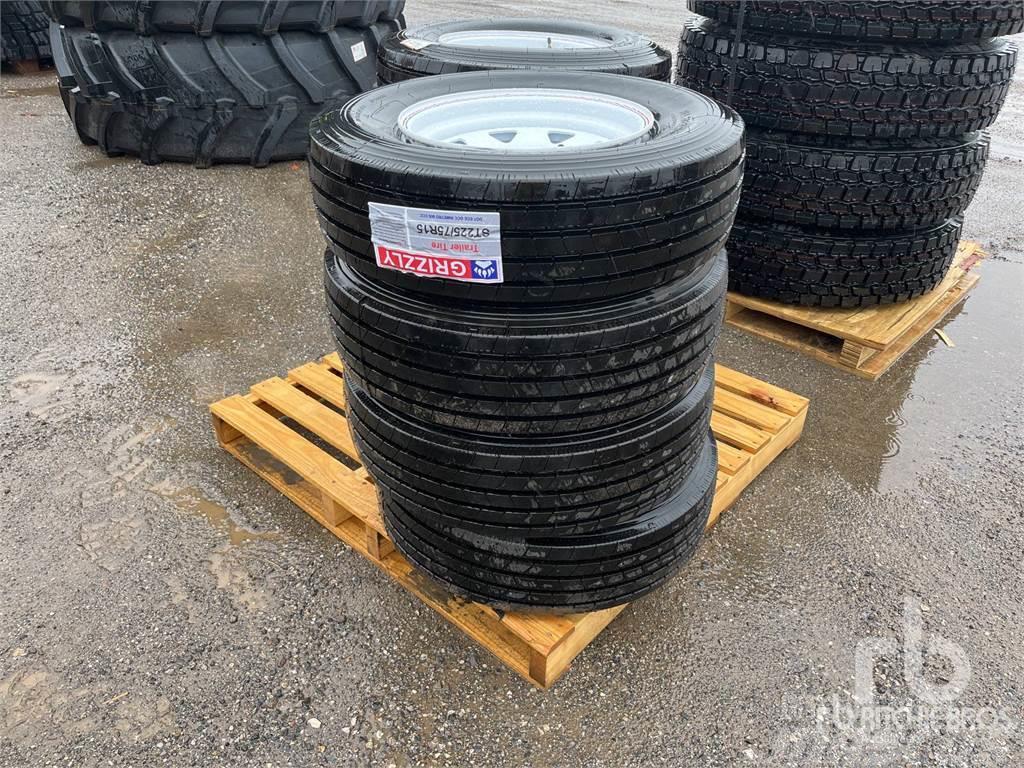 Grizzly Quantity of (8) ST225/75R15 (Un ... Roti