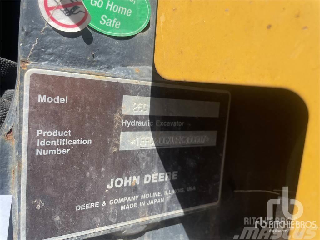 John Deere 26G Mini excavatoare < 7t