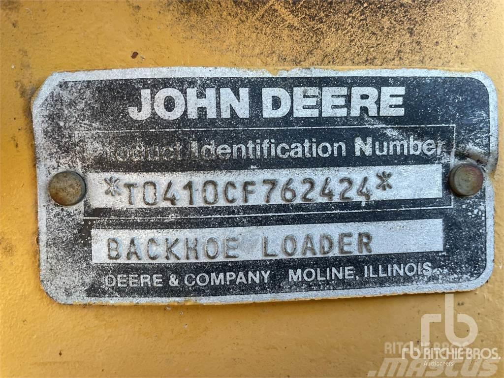 John Deere 410C Buldoexcavatoare