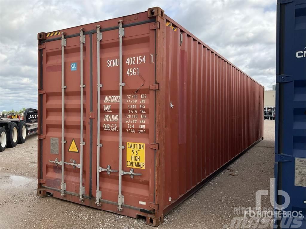  KJ 40 ft High Cube Containere speciale