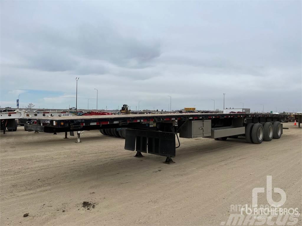 Lode King 53 ft Tri/A Flatbed/Dropside semi-trailers