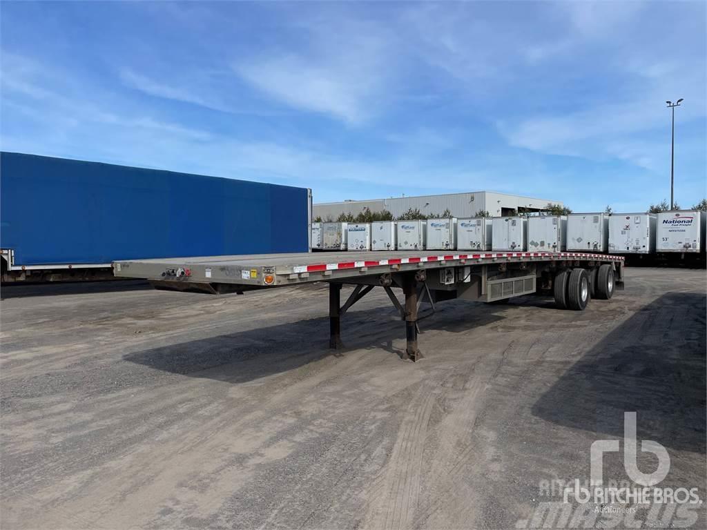 Reitnouer 53 ft T/A Spread Axle Flatbed/Dropside semi-trailers