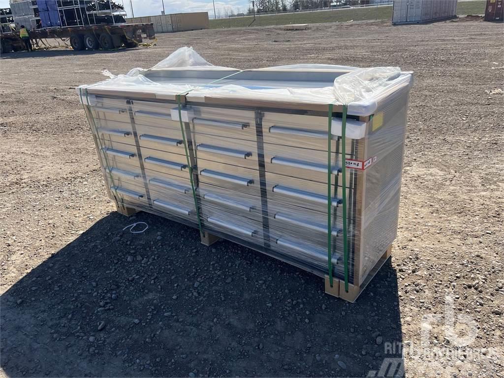 Suihe 7 ft 4 in 20-Drawer Stainless S ... Altele