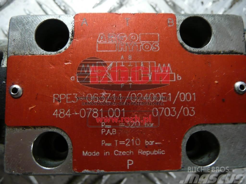 Argo HYTOS PPE3-063Z11/02400E1/001 484-0781.001 + 944-0 Hidraulice