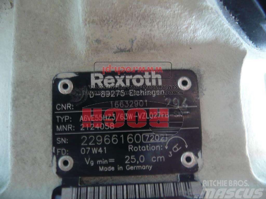 Rexroth A6VE55HZ3/63W-VLZ027FB-SK 2124058 16632901 + GFT17 Motoare