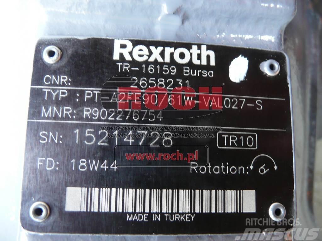 Rexroth PT- A2FE90/61W-VAL027-S 2658231 Motoare