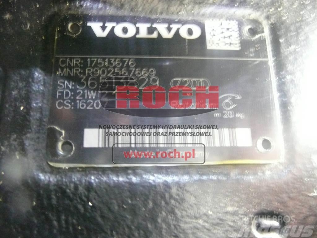 Volvo 17513676 R902567669 16207 + 17507437 R902567004 R9 Hidraulice