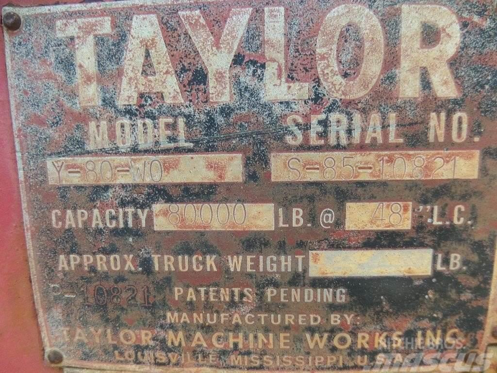 Taylor Y80W0 Stivuitor diesel