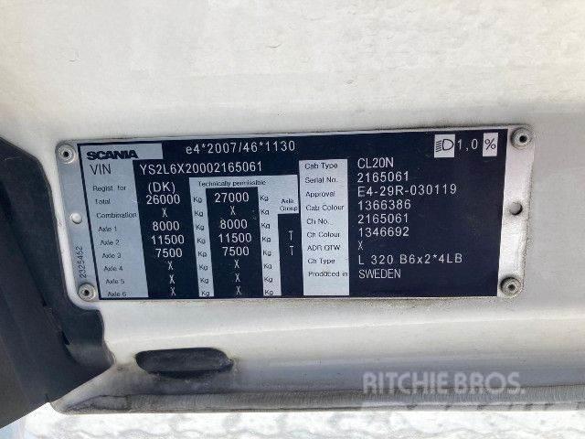 Scania L 320 B6x2*4LB HYBRID - Box/Lift Camion cabina sasiu