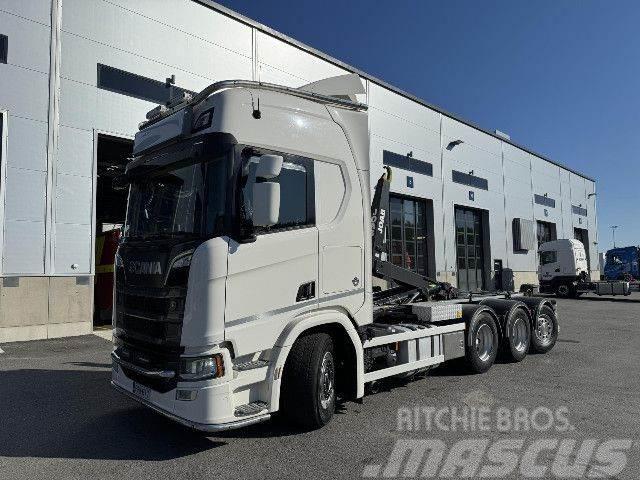 Scania R 660 B8x4*4NB Camion cadru container