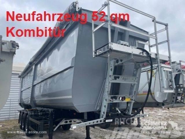 Schmitz Cargobull Kipper Stahlrundmulde 52m³ Semi-remorca Basculanta
