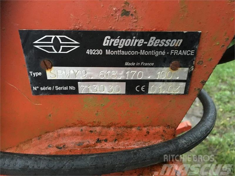 Gregoire-Besson SPWY9 618.170.100 6 furet Pluguri reversibile