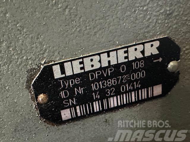 Liebherr A 924 C HD POMPA HYDRAULICZNA DPVP O 108 Hidraulice