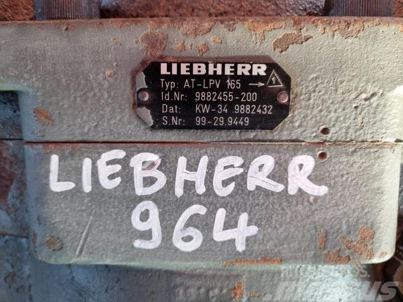 Liebherr R 964 LPV 165 POMPA HYDRAULICZNA Hidraulice