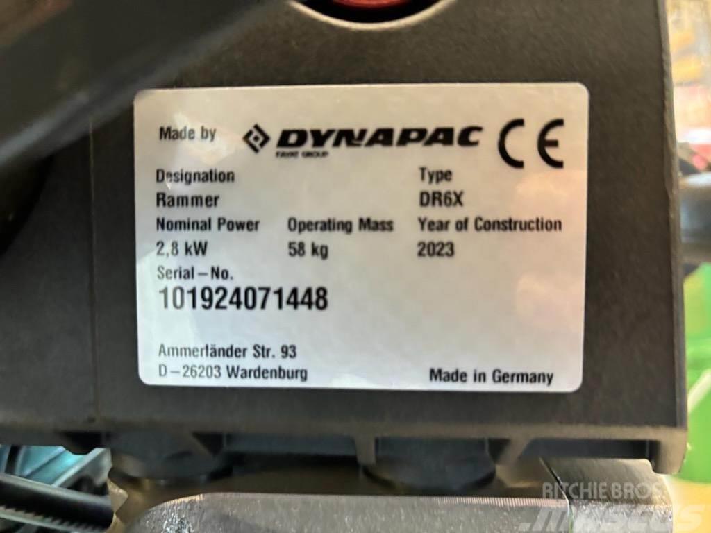 Dynapac DR6X Cilindri compactori tractabili cu vibratii