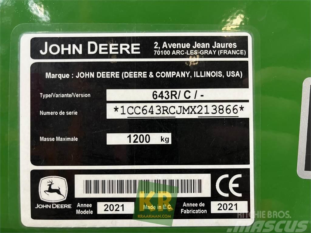 John Deere 643R Încarcatoare frontale