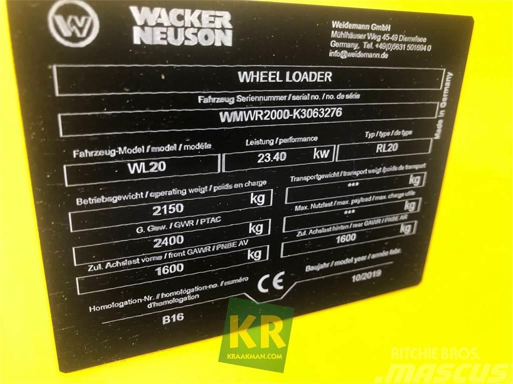Wacker Neuson WL20 WIELLADER Încarcatoare frontale