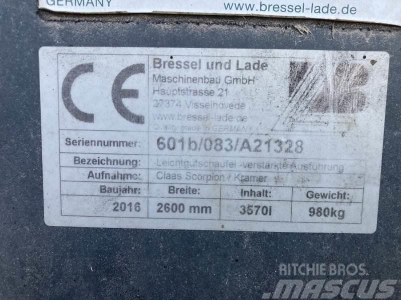 Bressel & Lade Leichtgutschaufel 260cm Accesorii încarcatoare frontale