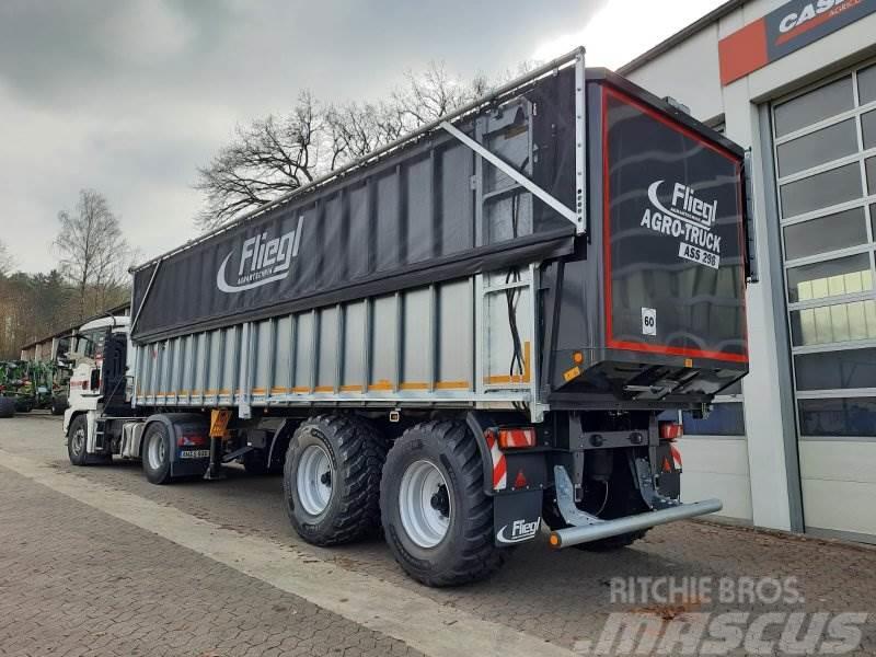 Fliegl ASS 298 Agro-Truck 55m³ + Top Lift Light Alte remorci