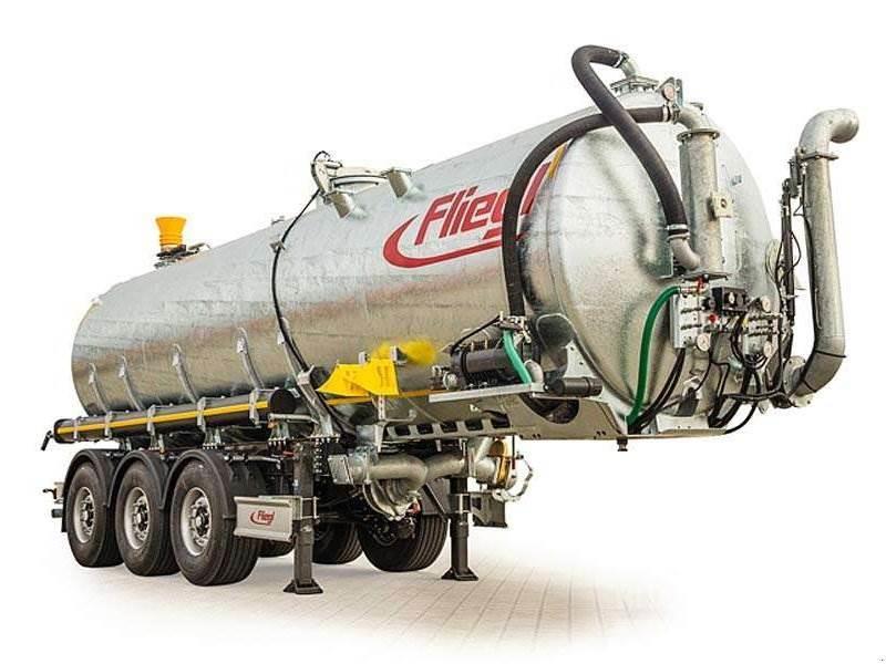 Fliegl STF 27.500 Truck-Line Dreiachs 27,5m³ Împrastierea mineralelor
