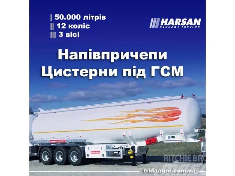  Harsan Fuel Transport Tanker Cisterna semi-remorci