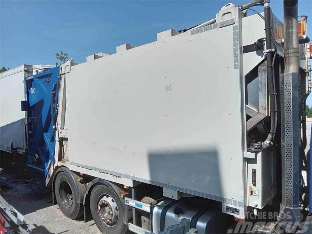 DAF Superstructure garbage truck MOL VDK PUSHER 20m3 Camion de deseuri