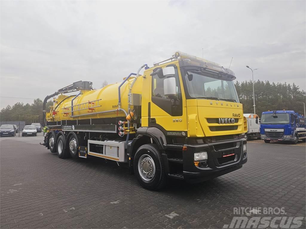 Iveco RAVO WUKO FOR CHANNEL CLEANING druck saug kanal Municipal/vehicul cu uz general