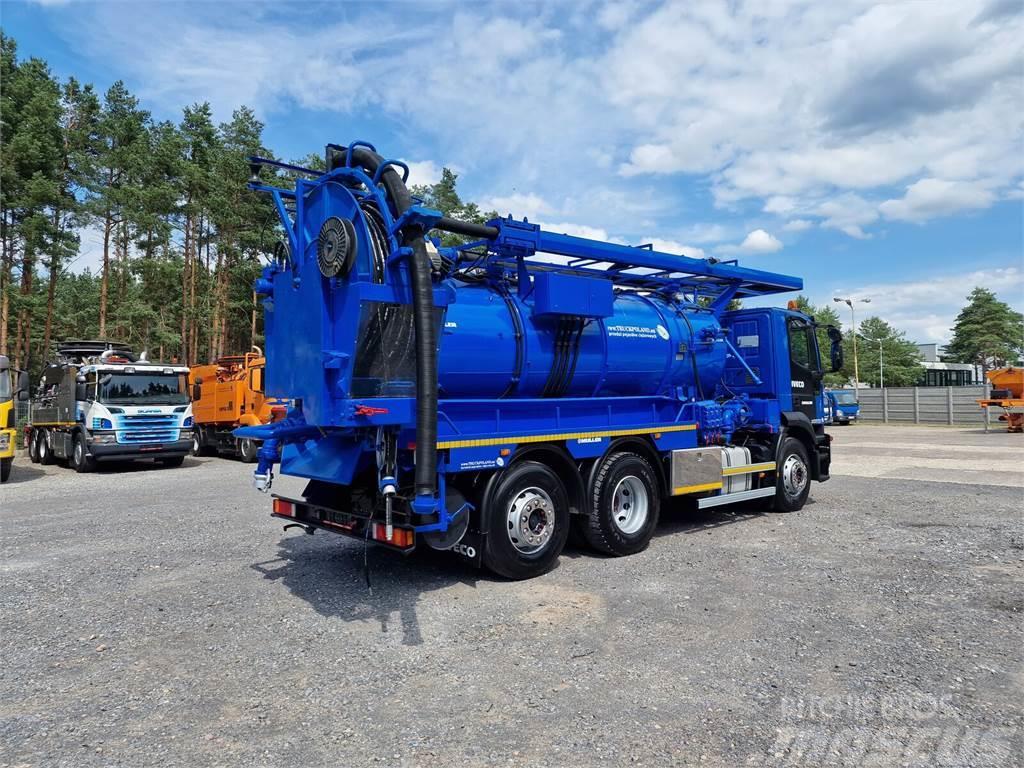 Iveco WUKO MULLER KOMBI FOR CHANNEL CLEANING Camion vidanje